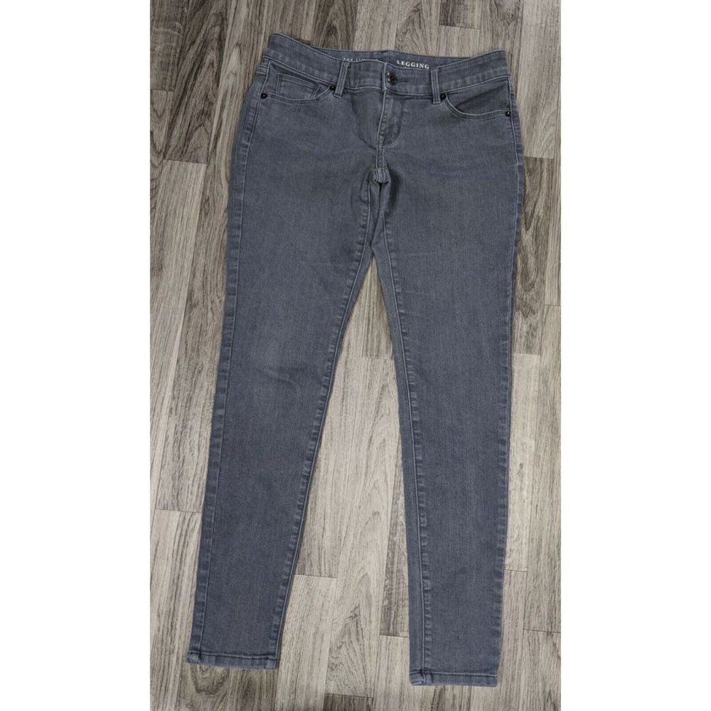 (3/$35) The Limited Womens Size 4 Regular Skinny Grey Denim Jeans Leggings